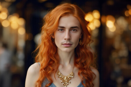 After AI face swap: woman turned into man in photo